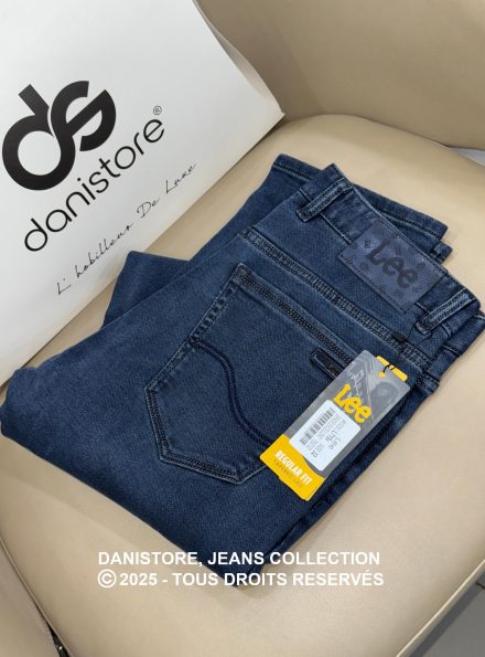 JEANS REGULAR EN COTON & STRECH - 21