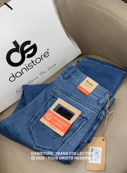 JEANS REGULAR EN COTON & STRECH - 22