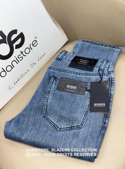 JEANS REGULAR EN COTON & STRECH - 23